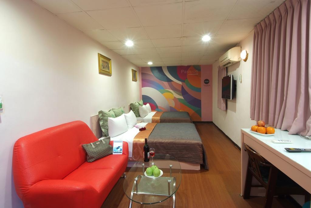 Tong Bing Express Hotell Hsinchu stad Rum bild